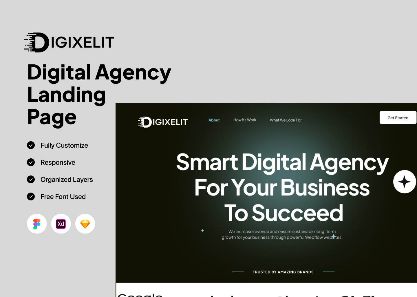 Smart Digital Agency Landing Page
