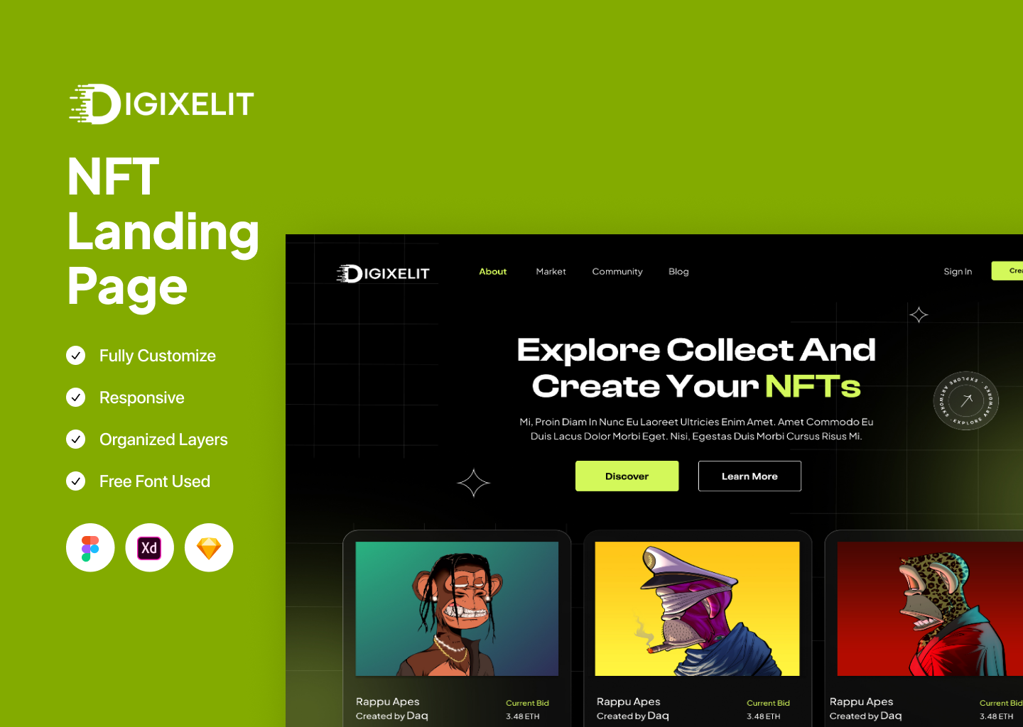 NFT Landing Page